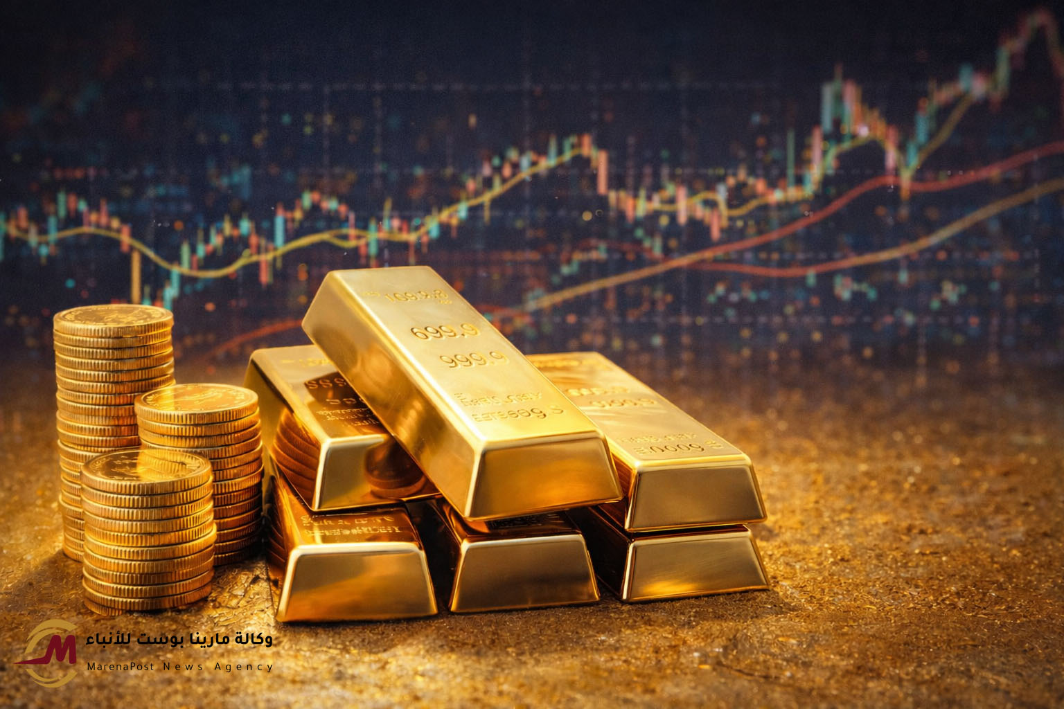 الذهب يواصل الصعود عالميًا وسط توترات الأسواق وترقب قرارات الفائدة