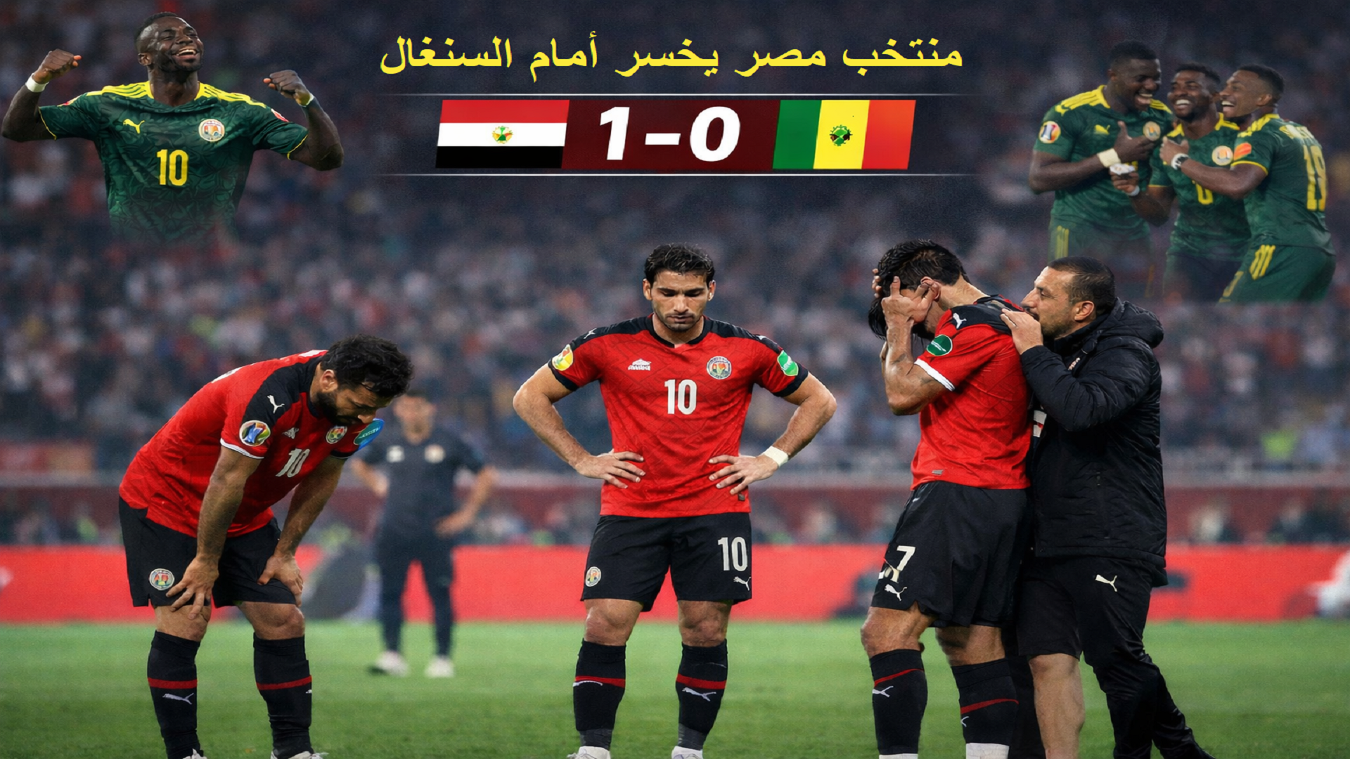 منتخب مصر يتلقى هزيمة مؤلمة ويستعد لمباراة تحديد المركز الثالث في أمم إفريقيا